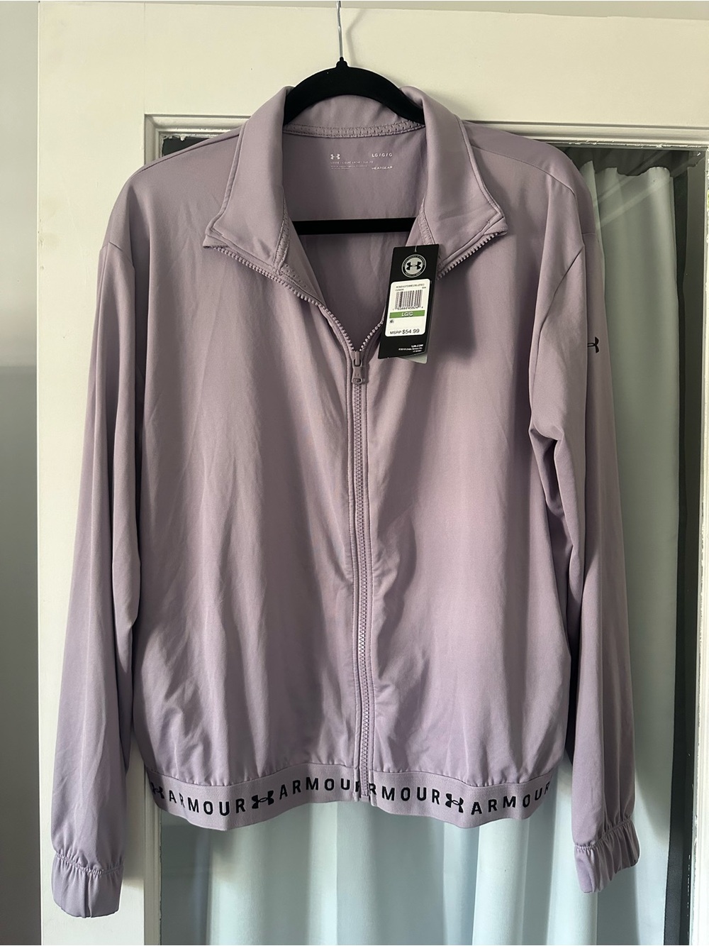 Under Armour Lavender Full-Zip Jacket